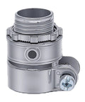 Hassle Free Squeeze Connectors 1/2 Inch Push In Fitting for Dry Indoor Projects, die cast zinc alloy, pack of 20.