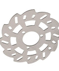 Heavy Duty 140mm Disc Brake Rotor With Innovative Cutout Cooling Tech For Rapid Heat Dissipation, steel construction, circular design.