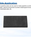 Graphite Rectangle Block Disk Ingot For Melting And Electrolysis High Purity Graphite Electrode Plate Sheet 50x30x5mm
