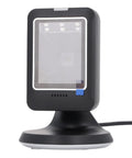 2D Barcode Scanner Hands Free Desktop Reader For Supermarkets And Retail Stores USB Plug And Play Easy Setup Durable ABS Housing