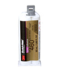 DP460NS Epoxy Adhesive White 50 mL Cartridge For Metal Wood Ceramic Glass And Select Plastics, product front view.