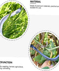 Close-up of Two Pack Steel Willow Leaf Sickles Heavy Duty Garden And Farm Tools For Harvesting And Weeding Arc Blade cutting plants