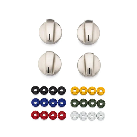 Control Knob Kit For Frigidaire Knobkit4S OEM Replacement Part Fits Frigidaire And Electrolux Ranges Ovens Stoves