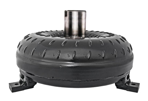 GM Torque Converter TH350 TH400 2700 to 3000 RPM Stall Speed Street and Track Performance Upgrade for Quick Launch and Smooth Acceleration USA Made Budget Friendly black steel torque converter