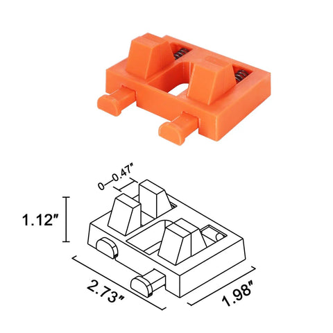 Soldering Helping Hands Kit With Adjustable Third Hand Clamp For PCB Work, Soldering Holder, dimensions diagram visible
