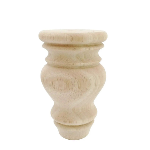 Beefy Four Point Seven Inch Solid Wood Furniture Legs Set Of Four With Mounting Plates And Pre Drilled Screws for furniture replacement.