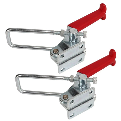Heavy Duty 2 Pack U Bolt Toggle Clamps With 2000 LB Capacity Adjustable Self Locking Toggle Latch Clamp With Spring Loaded Lever For Trailers And RVs Built To Last And Secure Quick Release Mount