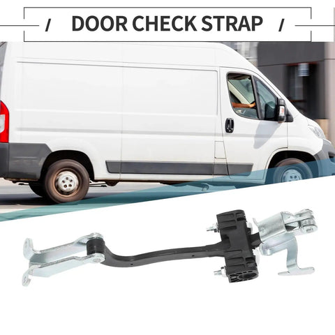 Peugeot Boxer Door Check Strap Rear Right Beefed Up Heavy Duty Wear Resistant Metal Hinges Soft Close Dampened Mechanism