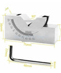 Versatile Adjustable V Block With Precision Scales That Let You Nail 90 Degrees Or Customize Angles From Zero To Sixty For Smooth CNC Milling.