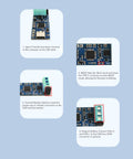 Diagram showing USB To CAN Module Type C Power Supply Converter For CAN 2point0A 2point0B FD Protocol Bus Analyzer V2 With LED Indicator, labeled features.