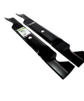 Two Blade Set For 46 Inch Cut Mowers Fits Craftsman Husqvarna Poulan Decks Replaces OEM 405380 594892801 532405380 CMXGZAM110147