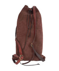 Medieval Style Backpack For Travel And Outdoor Adventures With Adjustable Straps Your Go To Rucksack Coffee Color 28x45 cm