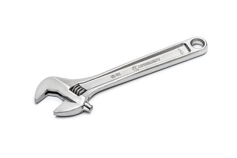 8 Inch Adjustable Wrench With Carded Packaging For Precision Tightening And Slippage Free Grips Ergonomic Handle And Hex Jaw Design Ideal For DIY Projects And Everyday Trades Heavy Duty Construction