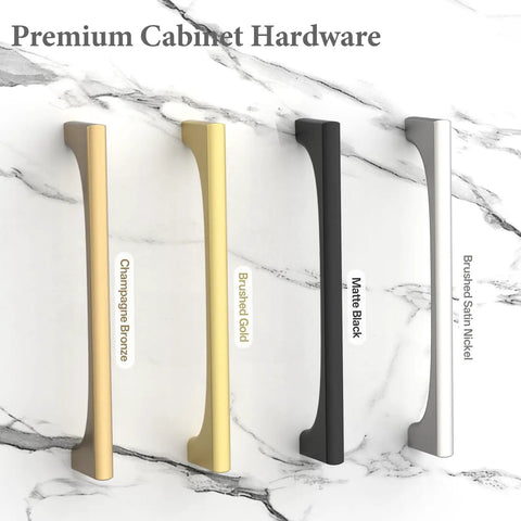 10 Pack 3 Inch Cabinet Handles Champagne Bronze Zinc Alloy Drawer Pulls For Kitchen Cabinets Cupboards Wardrobe 76mm Pulls
