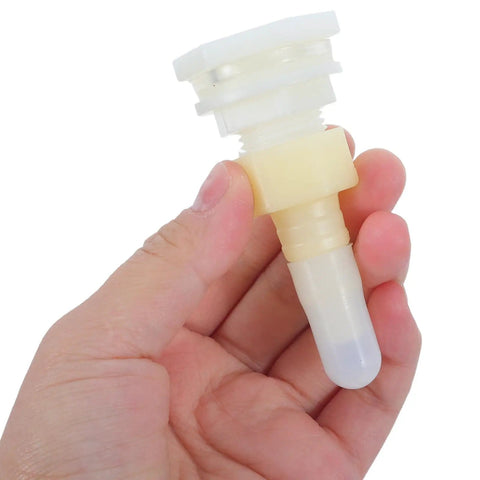 High Temperature Resistant Plastic Hose Barb Drain Valve For Steam Sauna Units And Fumigation Machines Leak Proof Bulkhead Fitting