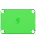 Smooth As Butter 450 Mah Magnetic Snap On Battery Module For AIPI Lite Robot Companion Gear in green finish with power symbol.