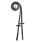 English Laced Reins For Horse Bridle Five Eighths Inch Top Notch Leather Hunter Reins With Martingale Stoppers