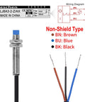M8 Inductive Proximity Sensor Switch Non Shield Type LJ8A3-2-Z/AX-DC5V With 2mm Detection, 5VDC 200mA, NPN Normally Closed