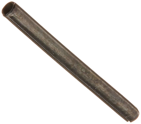 Close-up of a steel tension pin, 5/64 inch diameter by 3/4 inch length, part of the Five Sixty Fourths By Three Quarters Inch Tension Pins Set Of 30 In Steel With Plain Finish For Home DIY Projects Farm Auto And Industrial Fastener Needs Great For Quick Pin Retention And Easy Installation.
