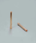 Pro Grade TIG Collet 10N25 One Eighth Inch Tungsten Orifice 3.2 mm For QQ300 PTA DB SR WP Series TIG Torch pack of ten; two collets on display