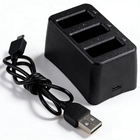 Drone Battery Replacement Kit 1100mAh 3.8V Li-Po For DJI Tello And Tello EDU RoboMaster TT With 3-port charger