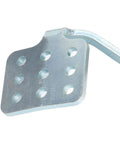 Close-up of anti-slip throttle pedal from the Go Kart Pedal Kit With Anti Slip Brake And Throttle Pedals, Return Springs, Universal Fit