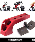 10Cm Telescope Handle Accessory Kit With 20Kg Bearing Red Monocular Handle for 65Q 70SA 80APO includes mounting hardware