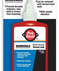 Blue Thread Locker 50mL Medium Strength Anaerobic Threadseal For Fasteners Up To Three Quarter Inch Removable With Hand Tools