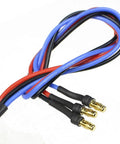 Close-up of multicolored wires with connectors for Beefy Disc Type Brushless Motor 4108 For 3 To 6S RC Drones And Multirotors
