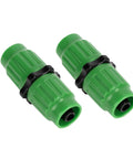 Top Pick Dual Channel Expandable Garden Hose Repair Kit For Burst Tubes Compatible With 25 To 150 Ft Models Fast Tool Free Fix That Saves Cash And Keeps Flowin Like Champ, 2 green hose connectors