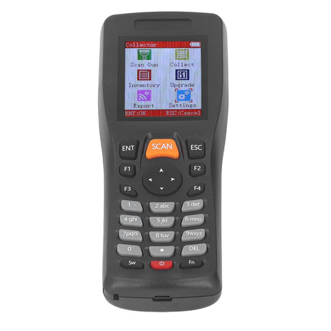 1D Barcode Scanner Portable Data Collector With 2.2 Inch Color Screen for supermarket and warehouse inventory