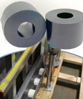 Heavy Duty Panel Saw Roller Replacement For Cut 6480 Vertical Saw, 2.5 Inch Diameter With 1.0 Inch Bore Cnc Machined Pe Plastic close-up view.