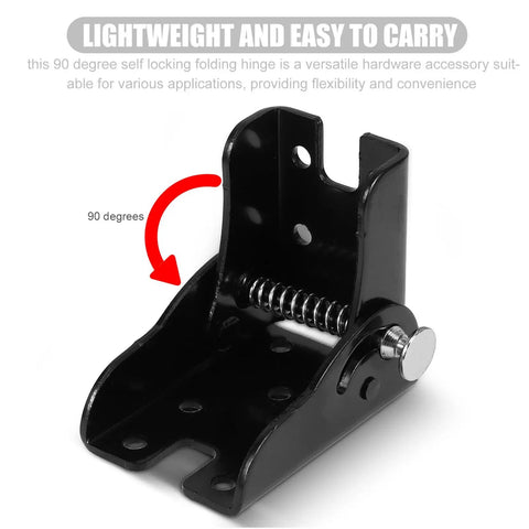 Heavy Duty Folding Hinges For Tables And Benches Self Locking 90 Degree Hinge Space Saving Built To Last Table Hardware