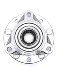 Front Wheel Bearing Hub Assembly Set For 4X4 GM Trucks And SUVs Fits 1990-1996 Chevy S10 with tone ring, top view.