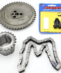 Heavy Duty Timing Chain Set Kit With 3 Bolt Cam Sprocket Crank Gear And ARP Bolts For 2003 Through 2007 GM LS V8 Engines 4.8L 5.3L 6.0L