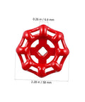 Red cast wheel handle for 10 Pack Cast Wheel Handles For Water Valves With Flat Bottom Design Heavy Duty Gate Hand Wheel Smooth Polished