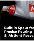Pouring Synergy Gear Max 75W-140 GL-5 PAO Synthetic Long Drain Axle Oil For Heavy-Duty Performance And Limited Slip Ready One Gallon
