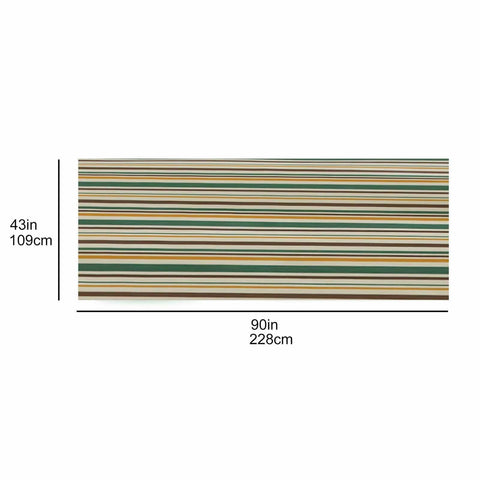 Canopy Replacement For Swing Sets With 600D Oxford Cloth And PVC Coating, 228x109 Cm Waterproof Outdoor Patio Chair Canopy dimensions