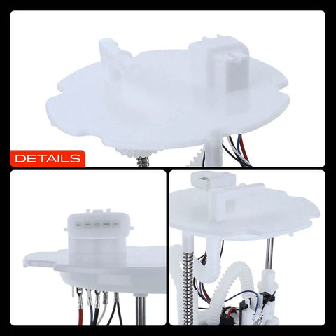 Electric Fuel Pump Module Assembly Compatible With Infiniti Fx35 Fx37 Qx70 V6 3.5L And 3.7L V8 5.0L close-up view of assembly and wiring.