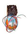 8R1110-401-7050B Miniature Oil-Free Diaphragm Vacuum And Air Pump With Low Noise Design, showing connected wires and assembly.