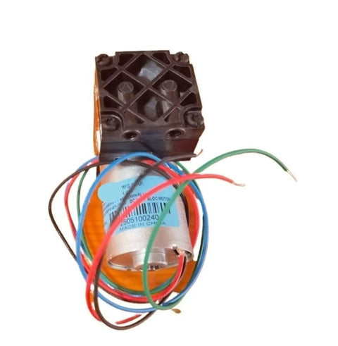 8R1110-401-7050B Miniature Oil-Free Diaphragm Vacuum And Air Pump With Low Noise Design, showing connected wires and assembly.