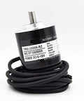 Absolute Rotary Encoder Potentiometer With J1000 RZ Series Color J200 featuring cables for CNC robotics applications.