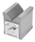 Eminchu Magnetic V Block With Switch, 30kg Force Heavy Duty Cast Iron alignment fixture showing magnetic base and switch.