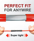 2 To 1 Ratio Heat Shrink Tubing 50mm Black Polyolefin Sleeving Roll used on wire for tight seal