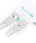 Two Pack Dishwasher Upper Mounting Brackets With Screws Replacement 8269145 WP8269145 AP3039168 PS393134 Compatible With Whirlpool