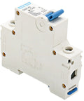 DZ47-63 C40 40 Amp 1 Pole DIN Rail Mount Miniature Circuit Breaker 230V AC C Type Trip 4000A Breaking Capacity DIY Friendly