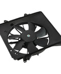 Direct Fit AC Condenser Cooling Fan Assembly Passenger Side Replacement For Honda Fit 2009 Through 2014, black fan for vehicle cooling.