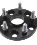15Mm Hub Centric Wheel Spacers Upgrade Your Mitsubishi Whip With Five By One Four Point Three Bolt Pattern, heavy-duty black aluminum.