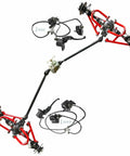 All In One Heavy Duty 4WD CV Axle Shaft Assembly Kit With Reverse Gearbox For ATV Go Kart Quad Buggy Includes Front And Rear Swing Arms