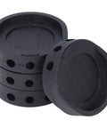 Non Slip Rubber Furniture Leg Pads for Washing Machines Tables and Chairs Anti Vibration Foot Pads 4 Pack stacked view